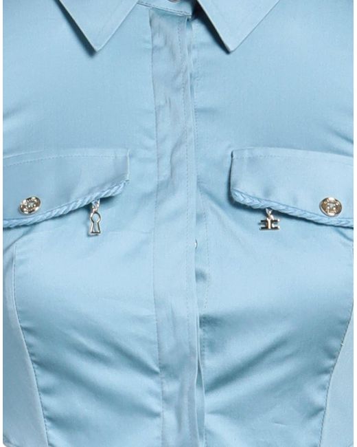 Chemise Elisabetta Franchi en coloris Blue