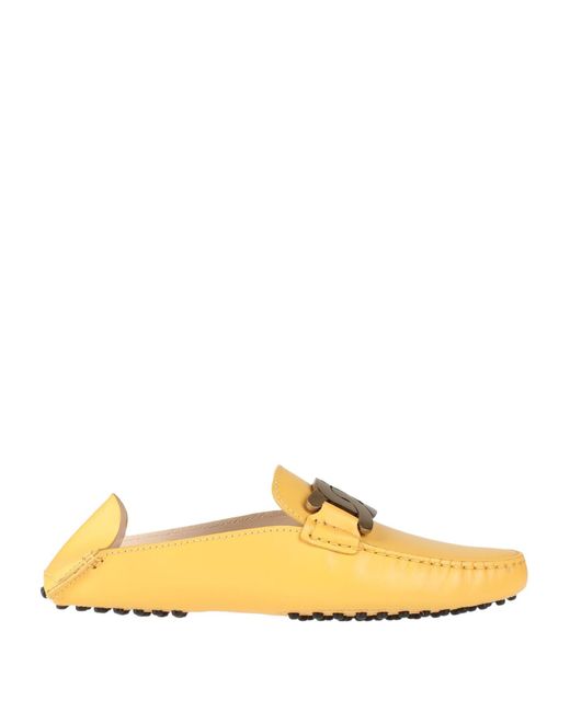 Tod's Yellow Mules & Clogs