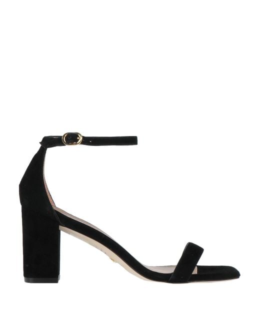 Stuart Weitzman Black Sandale