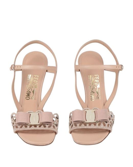 Ferragamo Pink Sandals