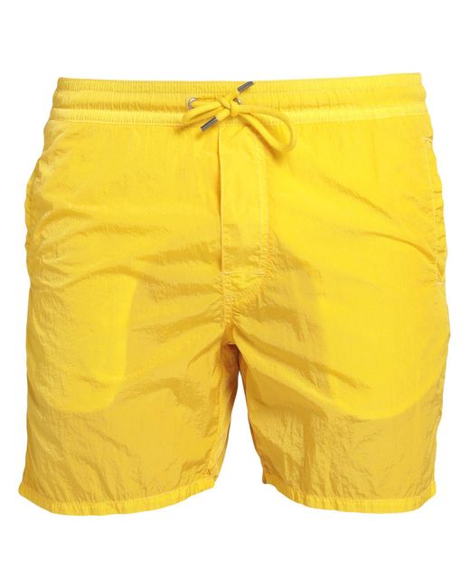 Roy Rogers Swim Trunks in Yellow for Men | Lyst
