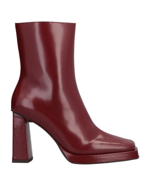 Jeffrey Campbell Purple Ankle Boots