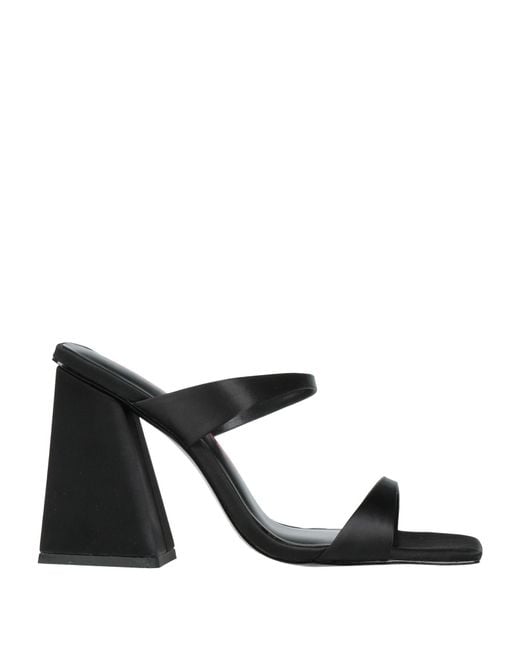 Just Cavalli Black Sandals