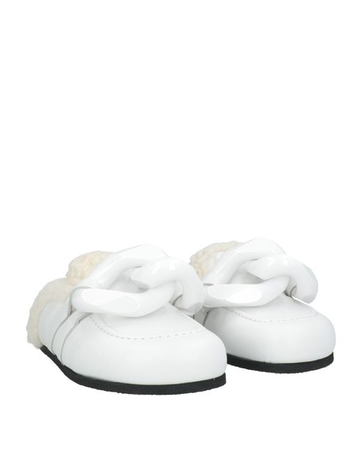 J.W. Anderson White Mules & Clogs