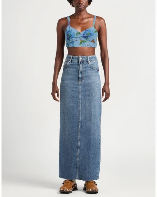 Boutique Moschino Blue Slate Top Cotton