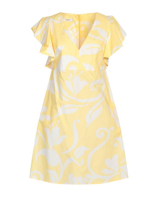 Barba Napoli Yellow Mini Dress