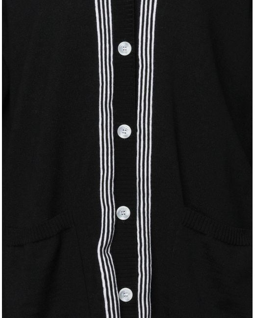 burberry black cardigan