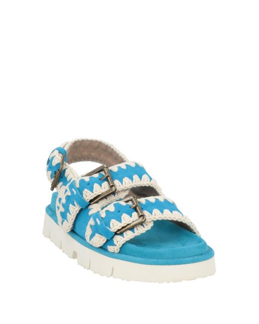 Mou Blue Sandals