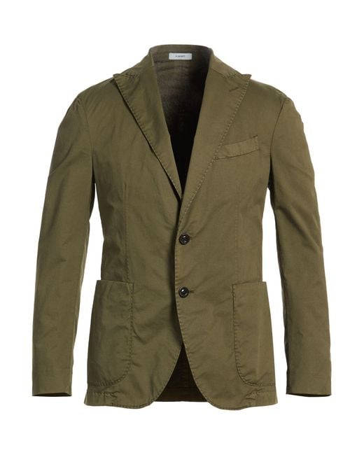 Boglioli Green Blazers for men