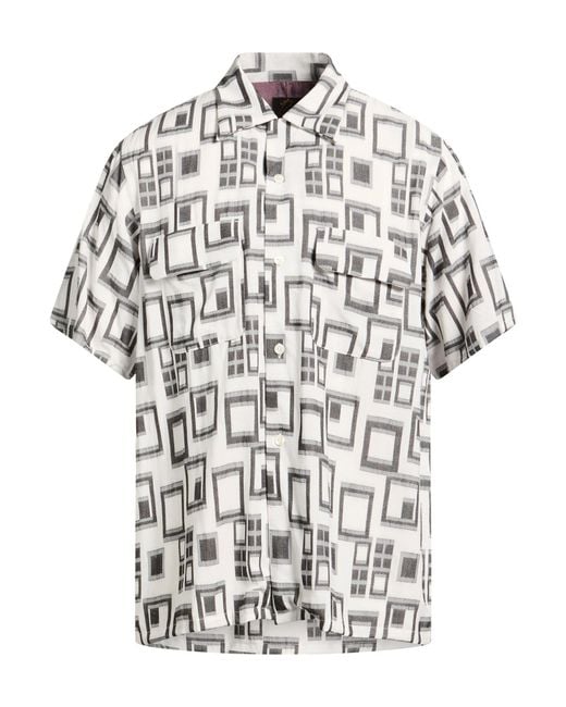 Camisa Needles de hombre de color White