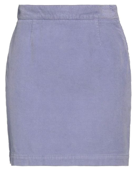 Grifoni Blue Mini Skirt