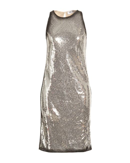The Attico Gray Midi Dresses