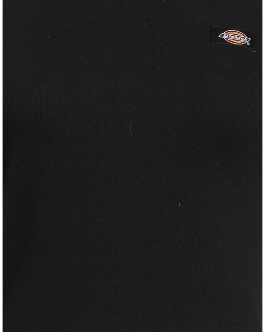 Dickies Black Turtleneck Cotton, Elastane