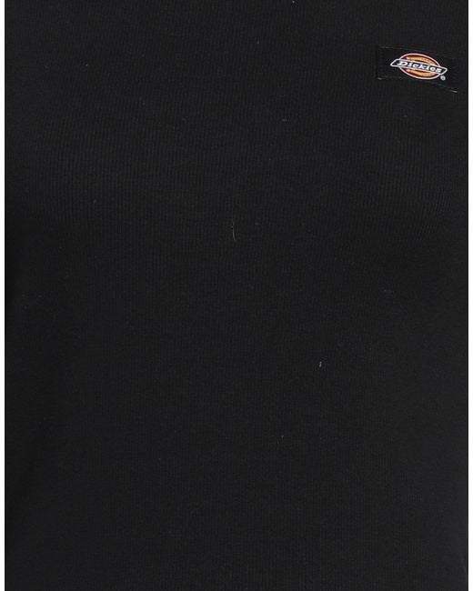 Dickies Black Turtleneck Cotton, Elastane