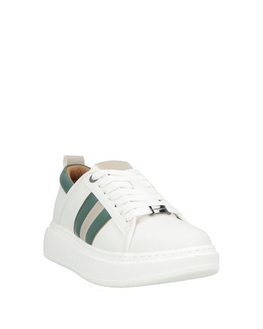 Alexander Smith White Sneakers Leather for men