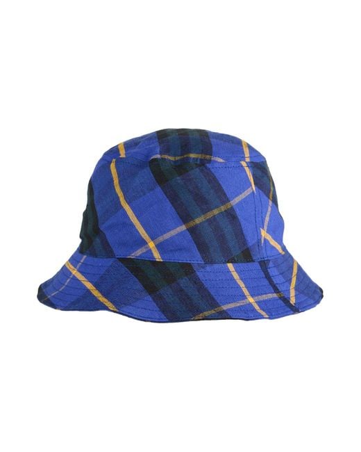 Burberry Blue Hats for men