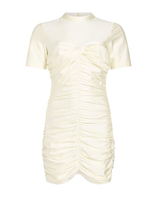 T By Alexander Wang White Mini Dress