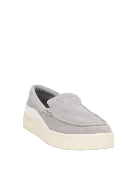 ARMANI EXCHANGE White Loafer for men