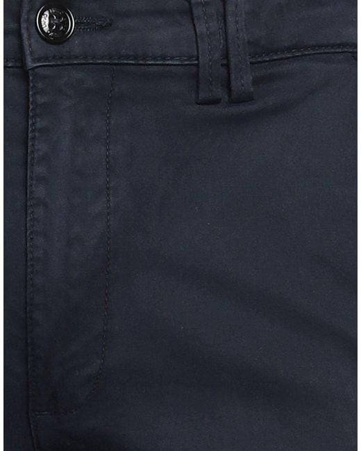 Liu Jo Blue Pants Cotton, Elastane for men