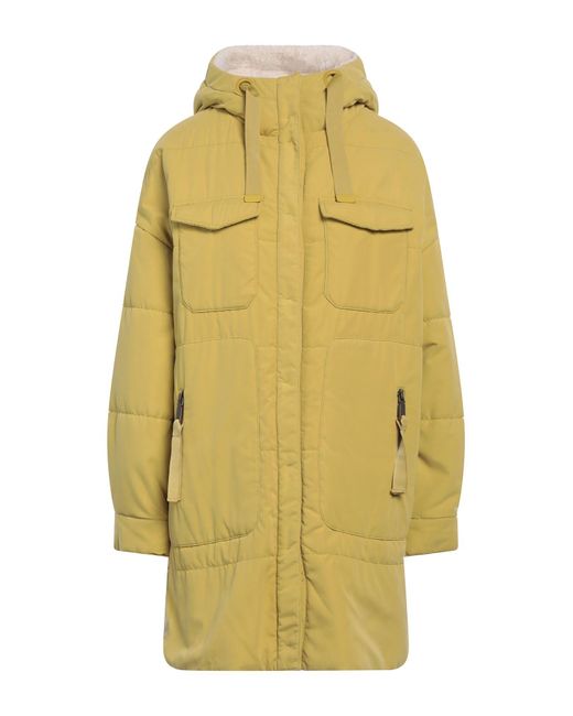 Manteau long MAX&Co. en coloris Yellow