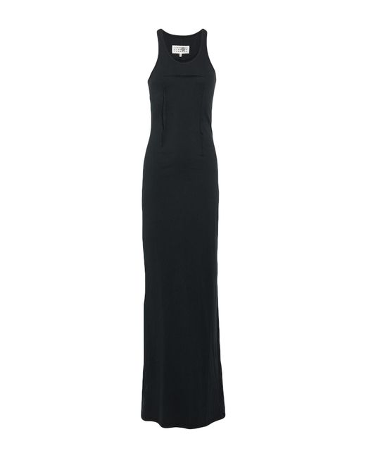 MM6 by Maison Margiela Black Maxi Dress