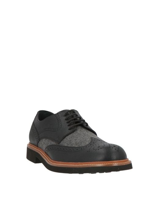 Stringate di Tod's in Black da Uomo