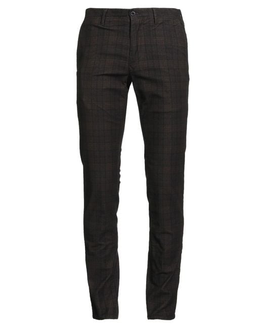 Incotex Black Trouser for men