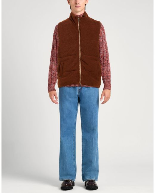 Imperial Brown Vest Polyester for men