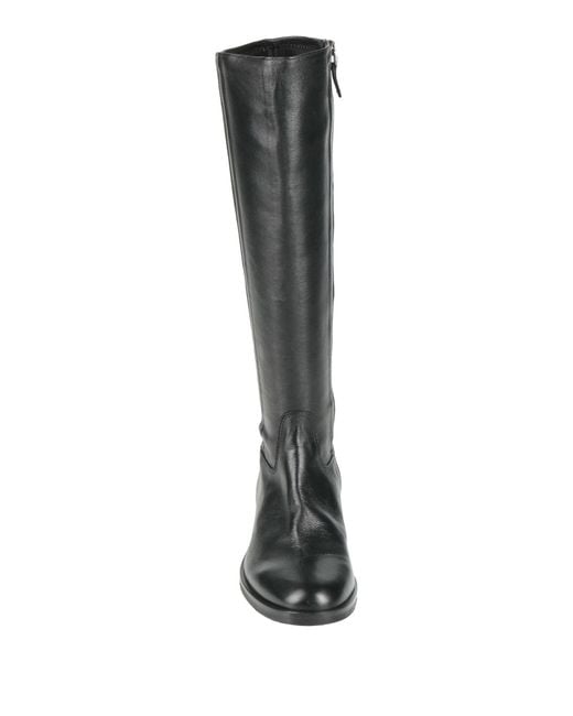 Anima Black Boot Leather