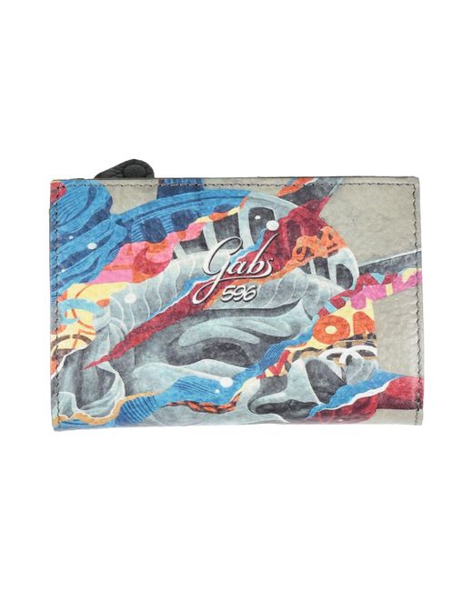 Gabs Blue Wallet Calfskin