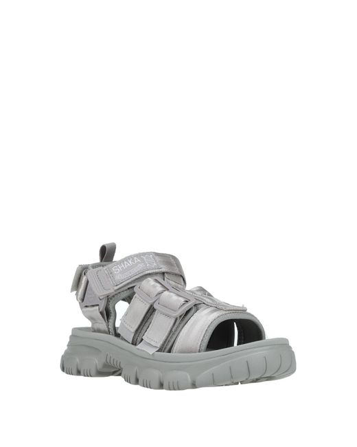 Shaka Gray Sandals
