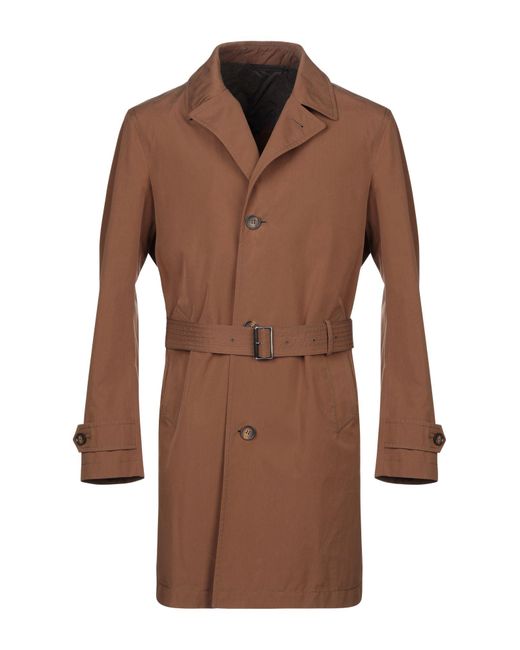 Zegna Brown Overcoat & Trench Coat for men