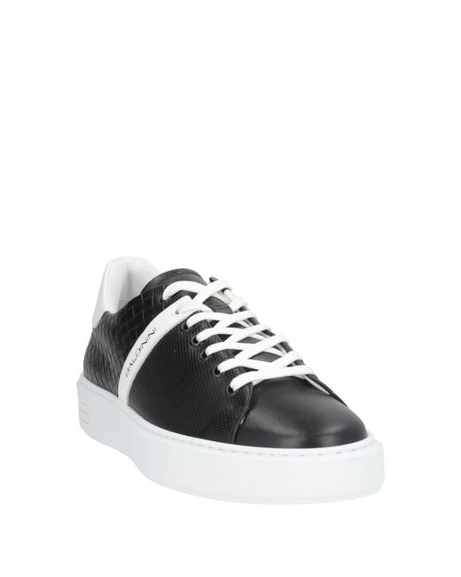 Baldinini Black Sneakers Leather for men
