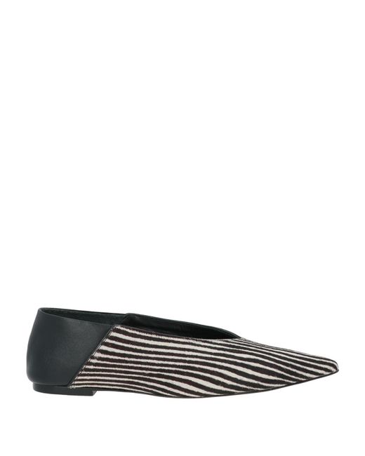 Ammb Milano White Ballet Flats Leather