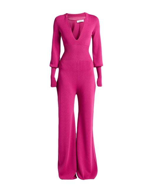 Circus Hotel Pink Fuchsia Jumpsuit Viscose, Polyamide
