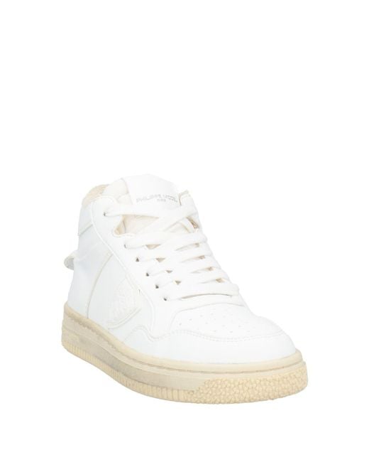 ACBC x PHILIPPE MODEL White Lyon Sneakers Leather