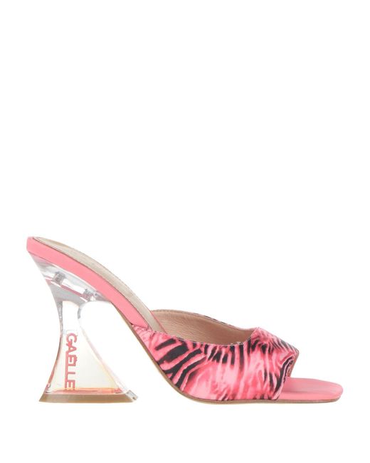 Sandali di Gaelle Paris in Pink