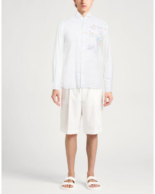 Camicia di Bob in White da Uomo