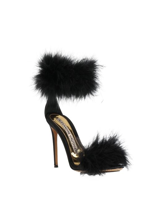 Alexandre Vauthier Black Sandals