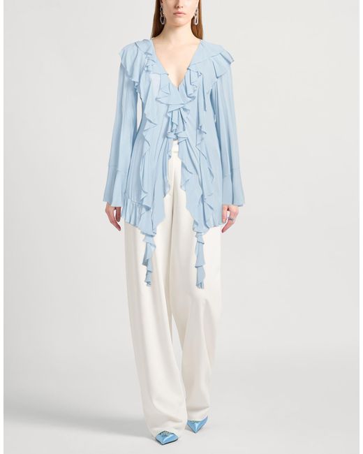 Dondup Blue Sky Shirt Viscose