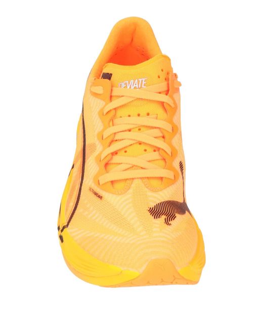 PUMA Yellow Trainers