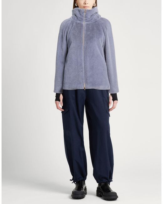 Herno Blue Shearling & Teddy