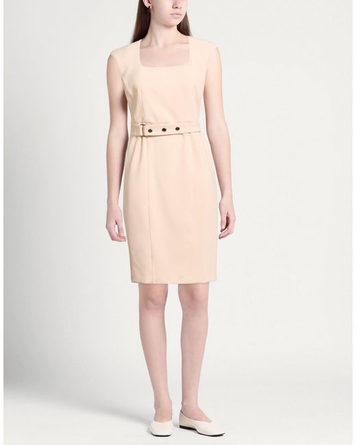 Nenette Natural Midi Dress