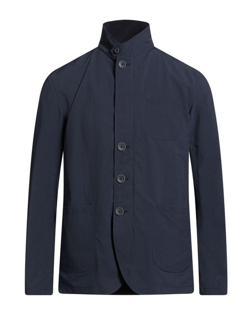 Herno Blue Jacket Polyester for men