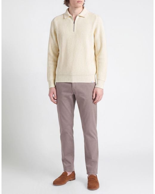Paul & Shark Natural Cream Sweater Wool, Nylon for men