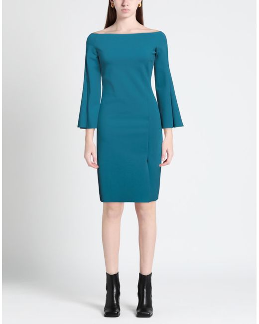 La Petite Robe Di Chiara Boni Blue Midi-Kleid