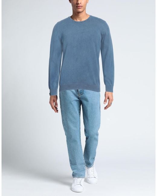AROVESCIO Blue Jumper for men