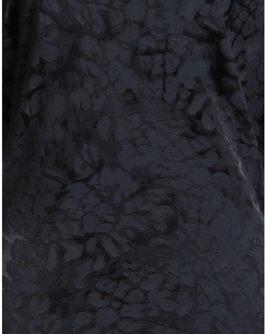 Plan C Black Maxi Dress Viscose, Polyester, Elastane