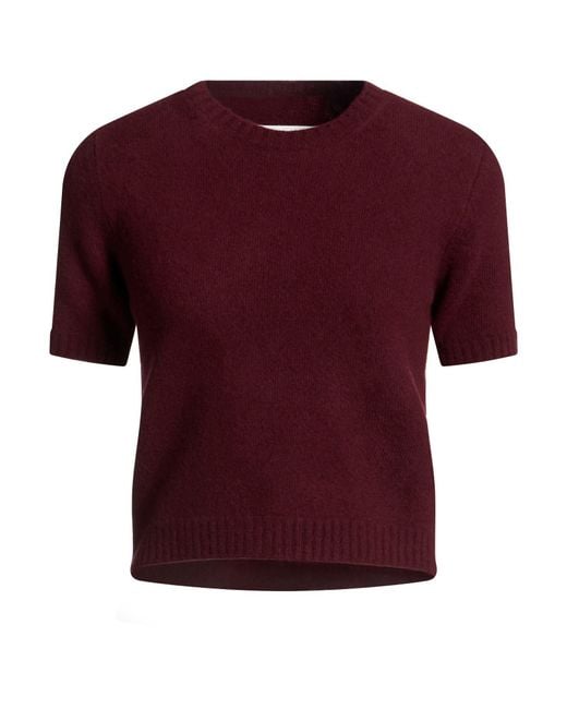 Maison Margiela Red Sweater Wool