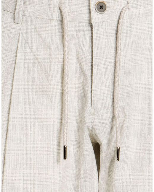 Hiltl White Pants Cotton, Elastane for men